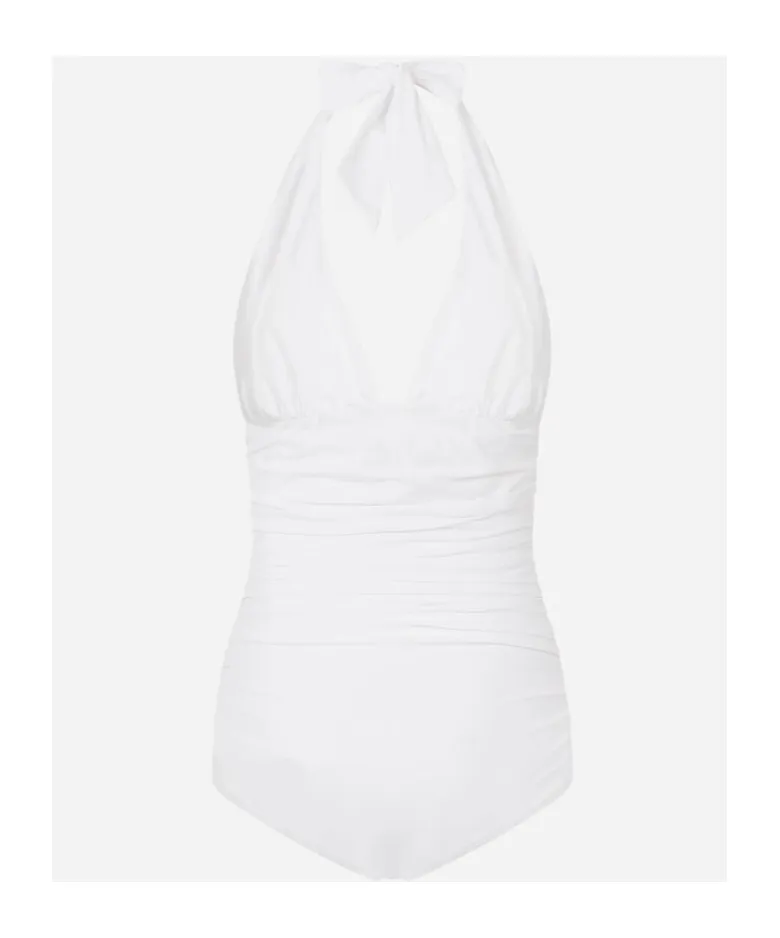 Dolce & Gabbana Dg Plaque One-Piece Swimsuit