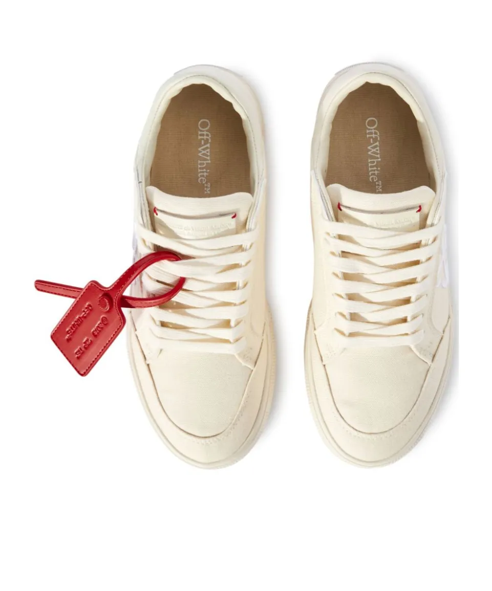 Off-White New Low Vulcanized Lace-Up Sneakers