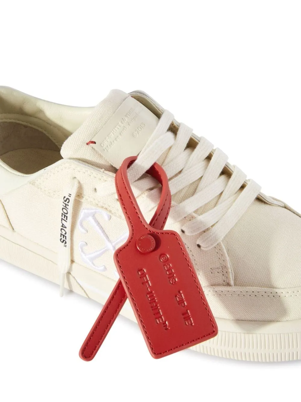 Off-White New Low Vulcanized Lace-Up Sneakers