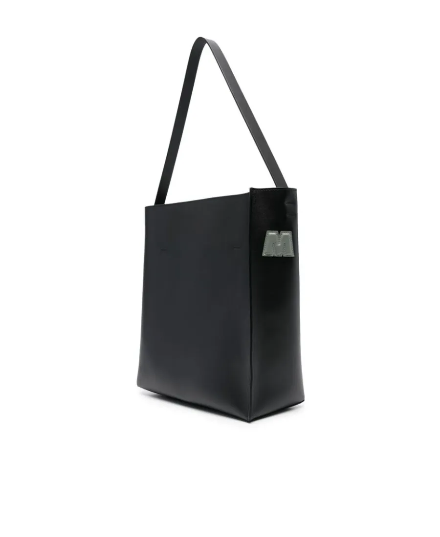 Marni Logo Patch Shoulder Bag