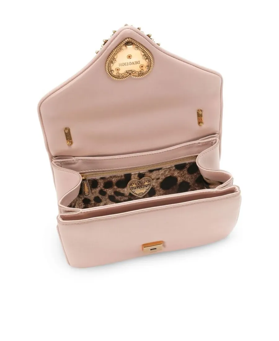 Dolce & Gabbana Devotion Foldover Top Shoulder Bag