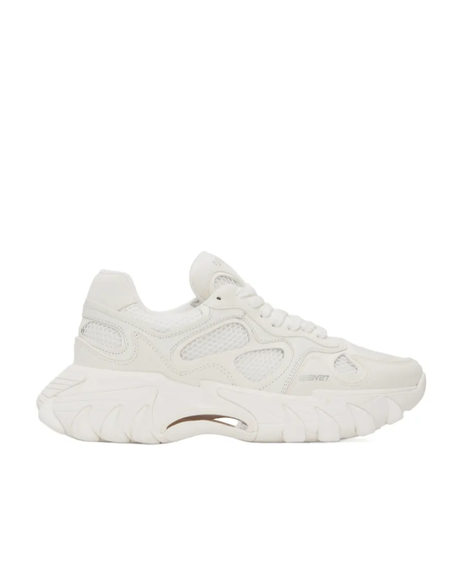 Balmain Logo-Embroidered Lace-Up Sneakers