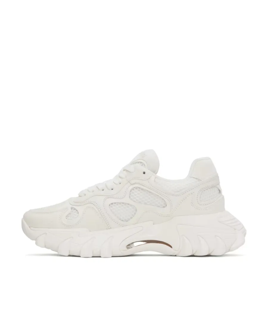 Balmain Logo-Embroidered Lace-Up Sneakers