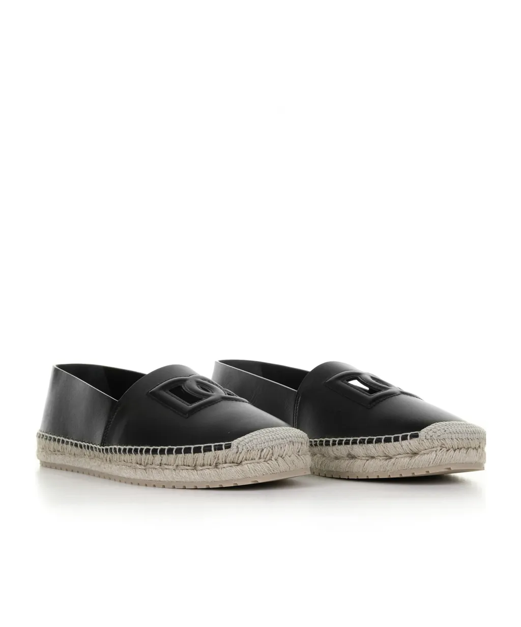Dolce & Gabbana Dg Logo Embossed Espadrilles