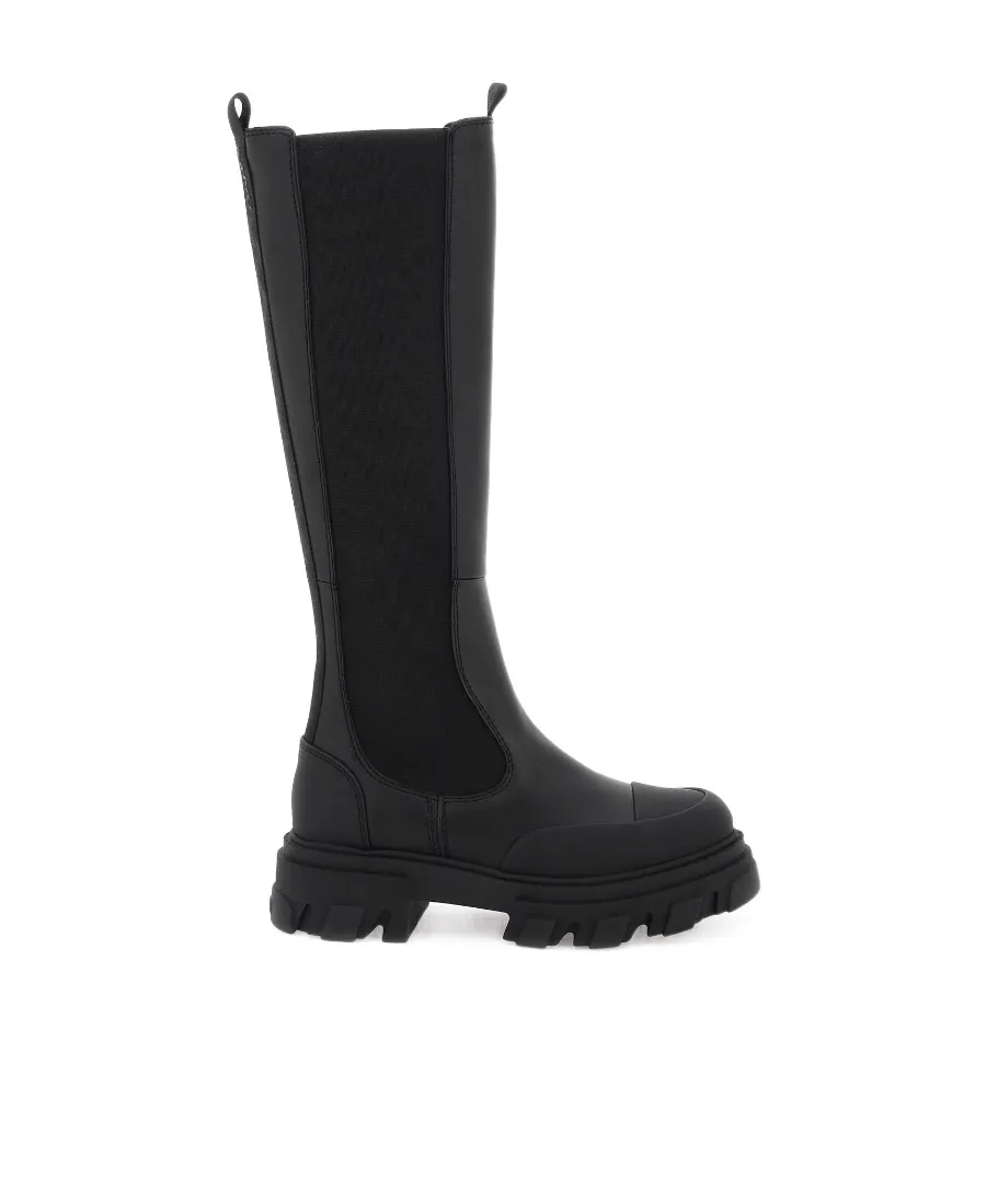 Ganni Boots With Logo