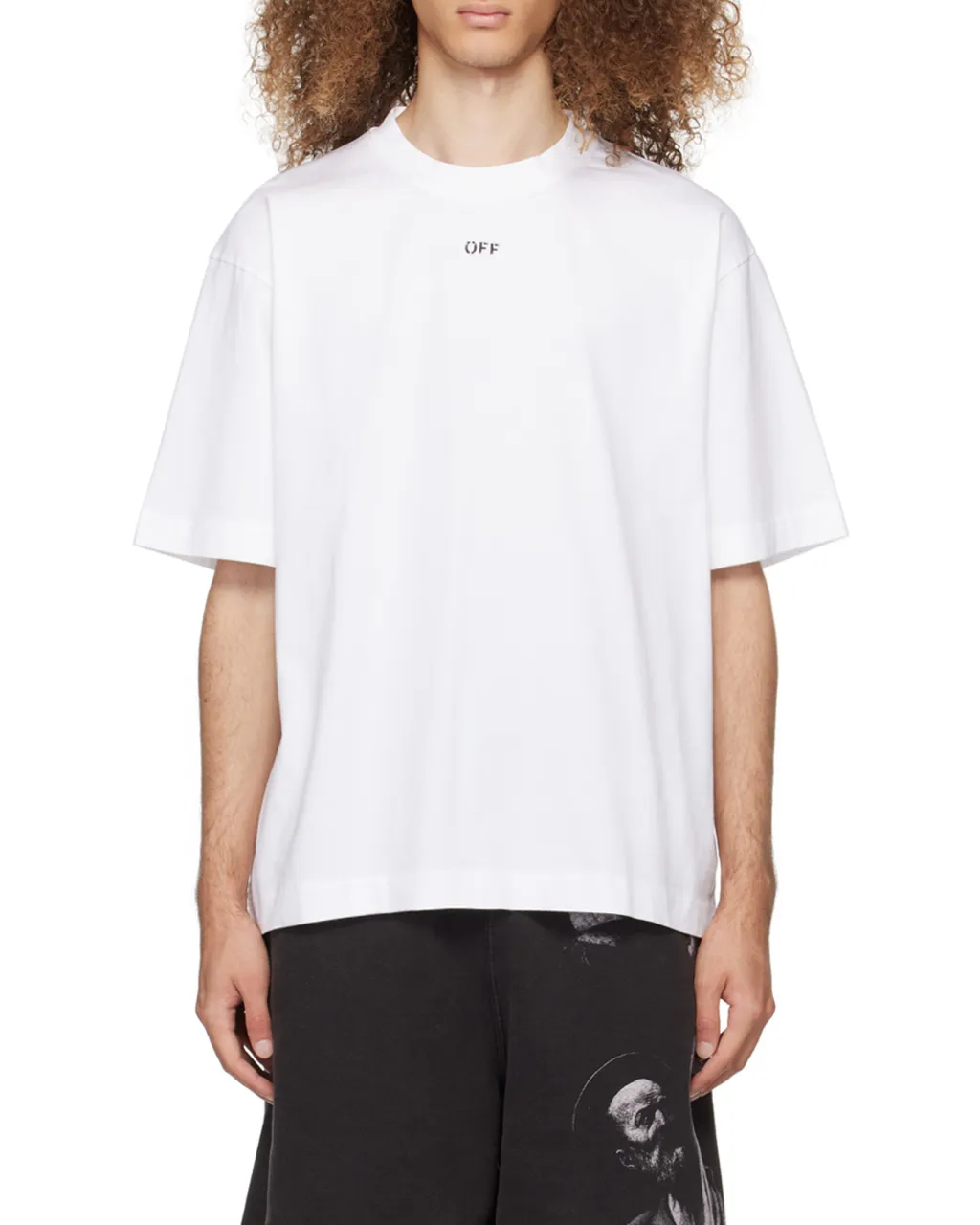 Off-White Logo Printed Crewneck T-Shirt