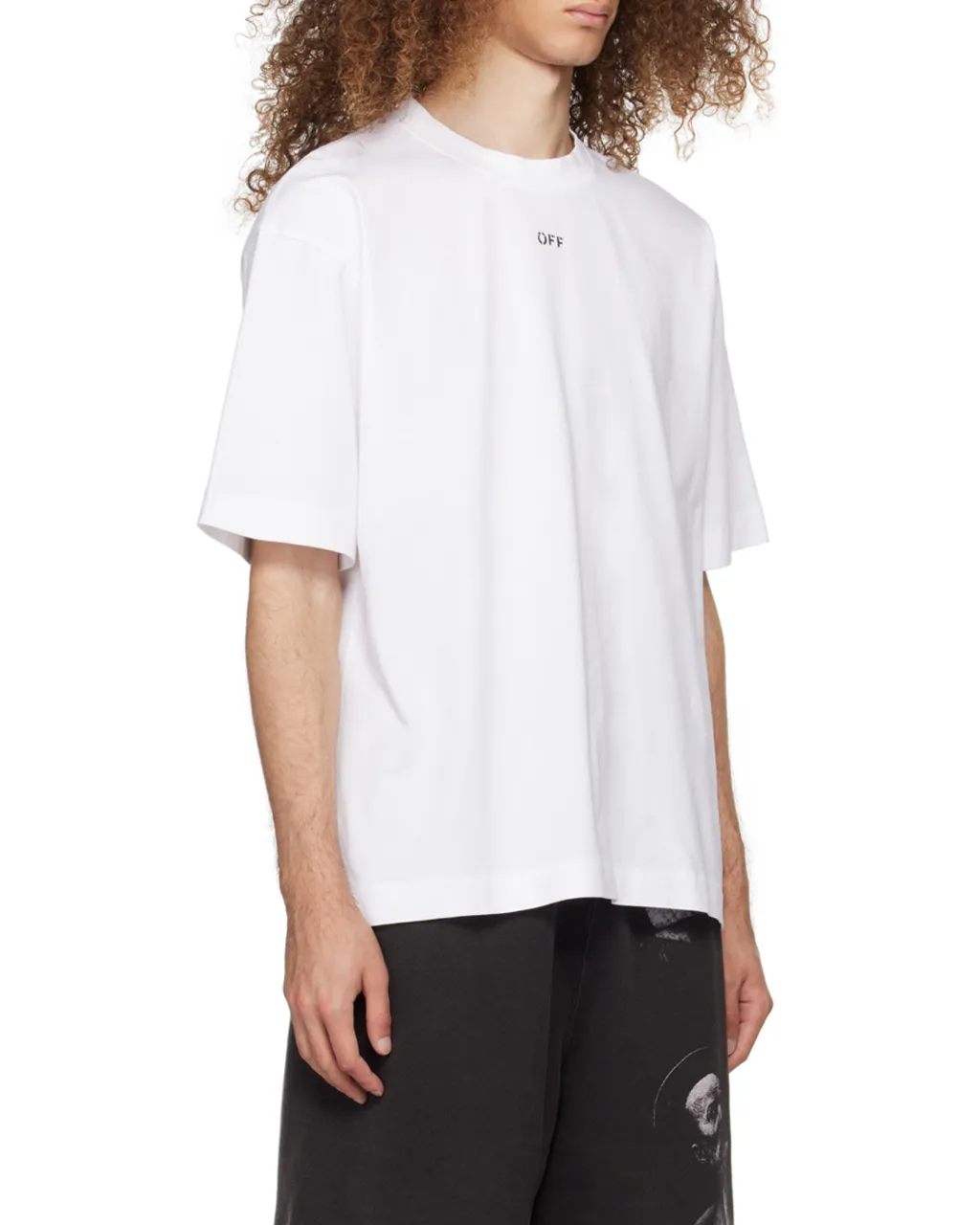 Off-White Logo Printed Crewneck T-Shirt