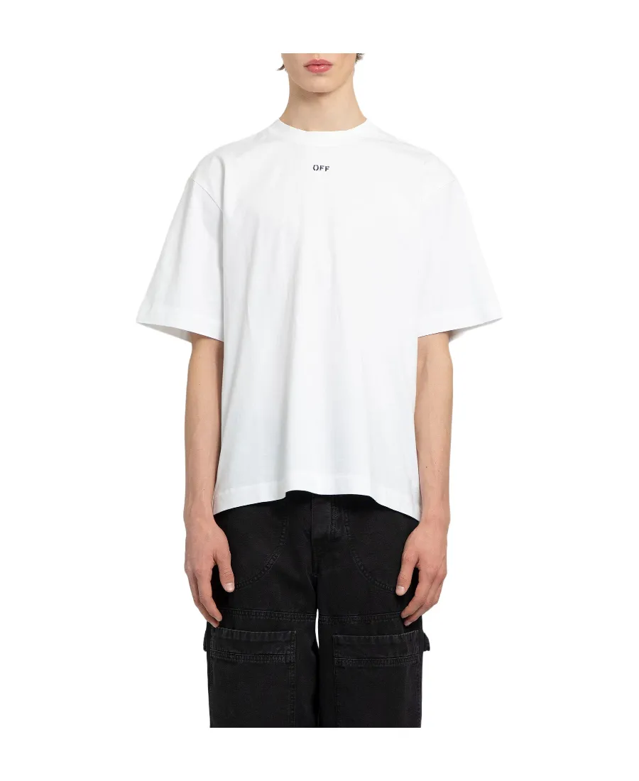 Off-White Logo Printed Crewneck T-Shirt