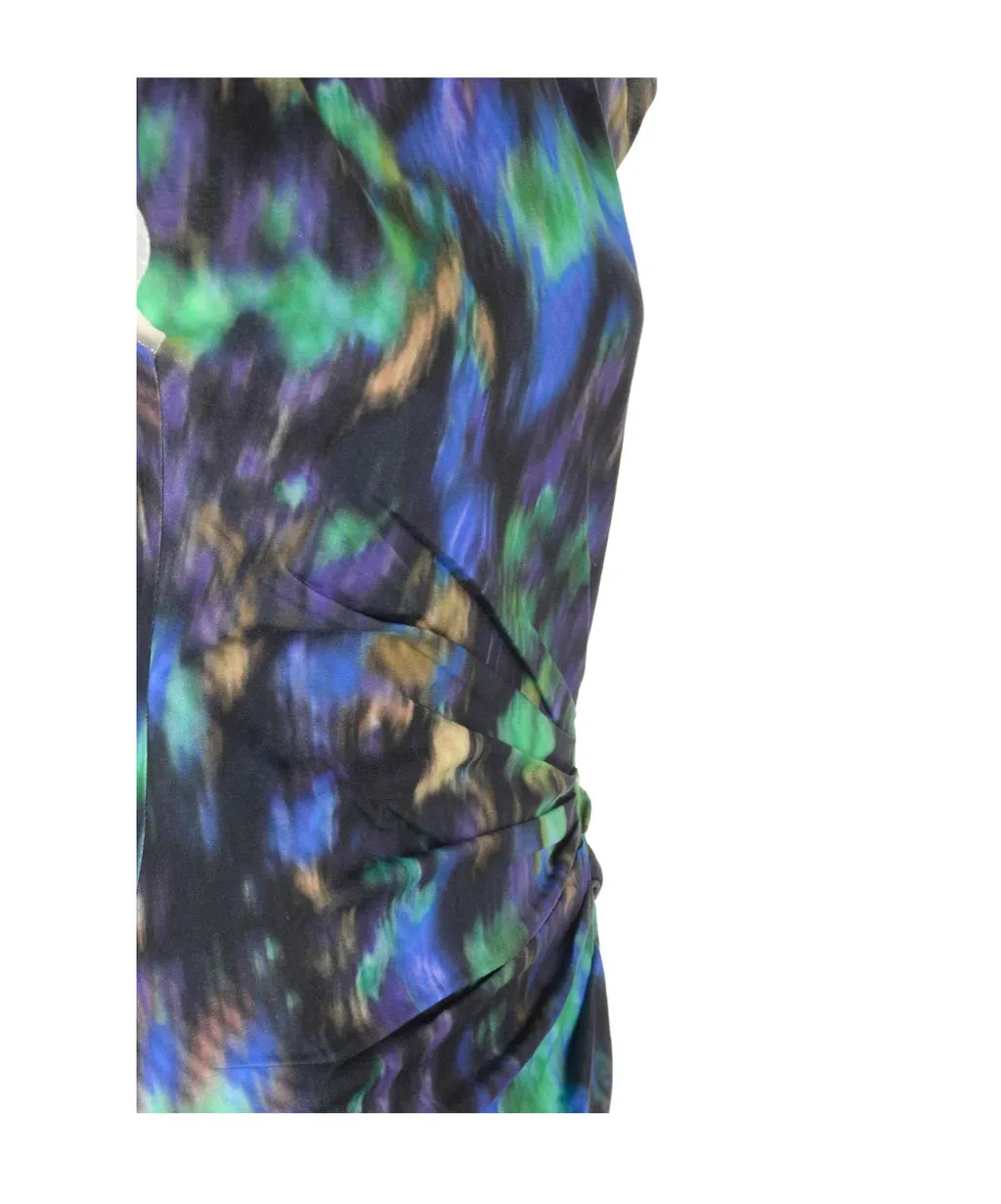 Isabel Marant ÉToile Nadela Cap-Sleeved Dress