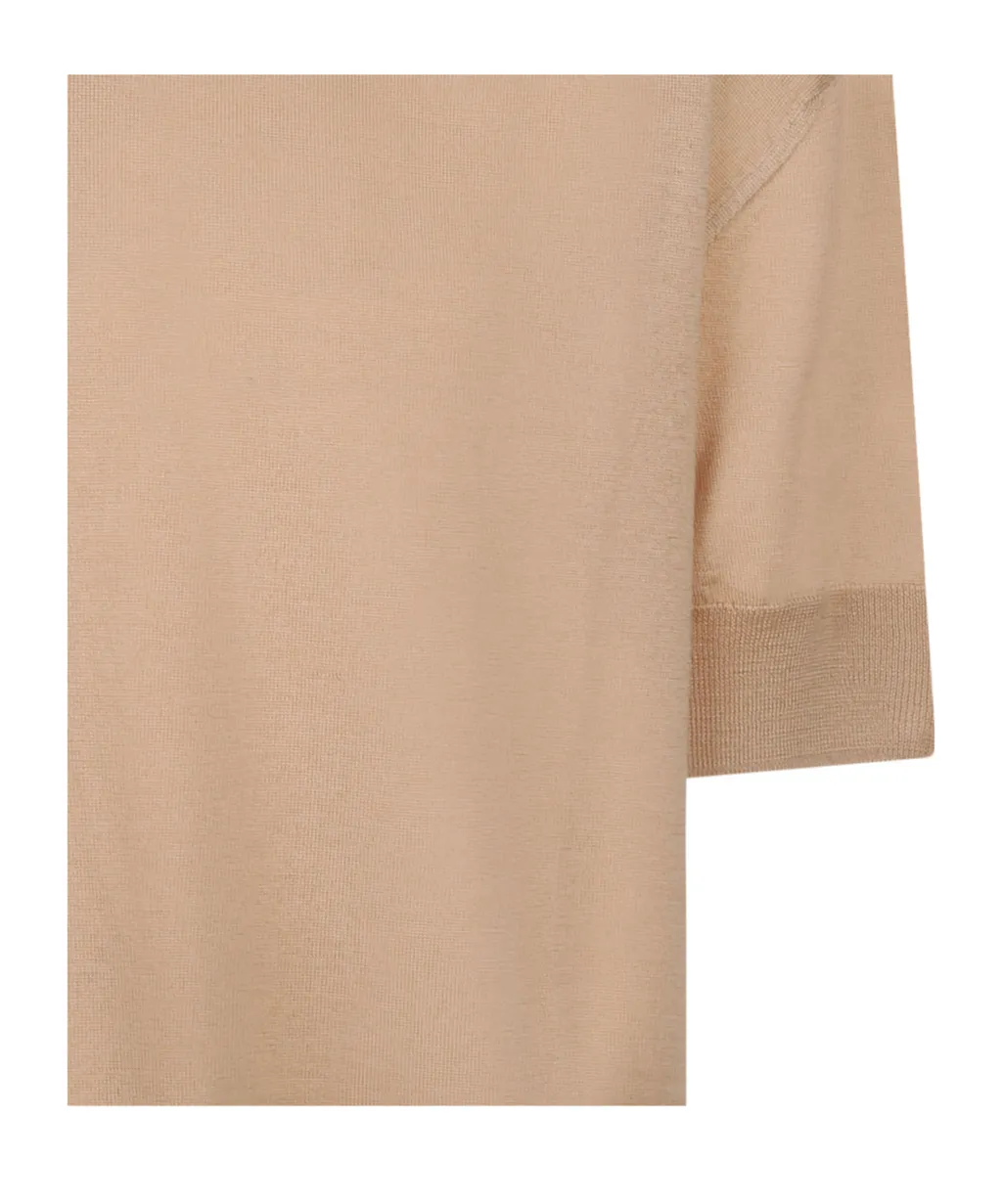 Jil Sander Short-Sleeved Knitted T-Shirt