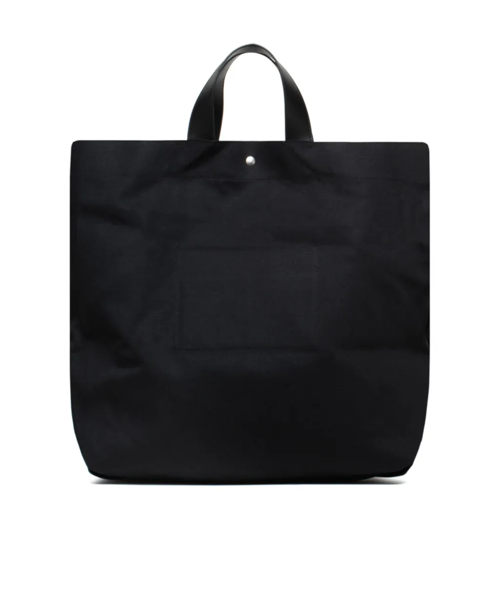 Jil Sander Logo-Printed Top Handle Bag