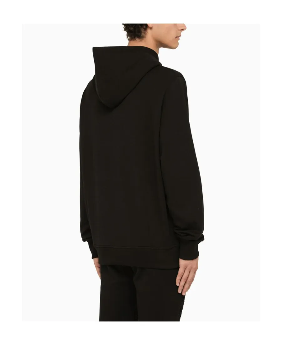 Balmain Logo Printed Drawstring Hoodie