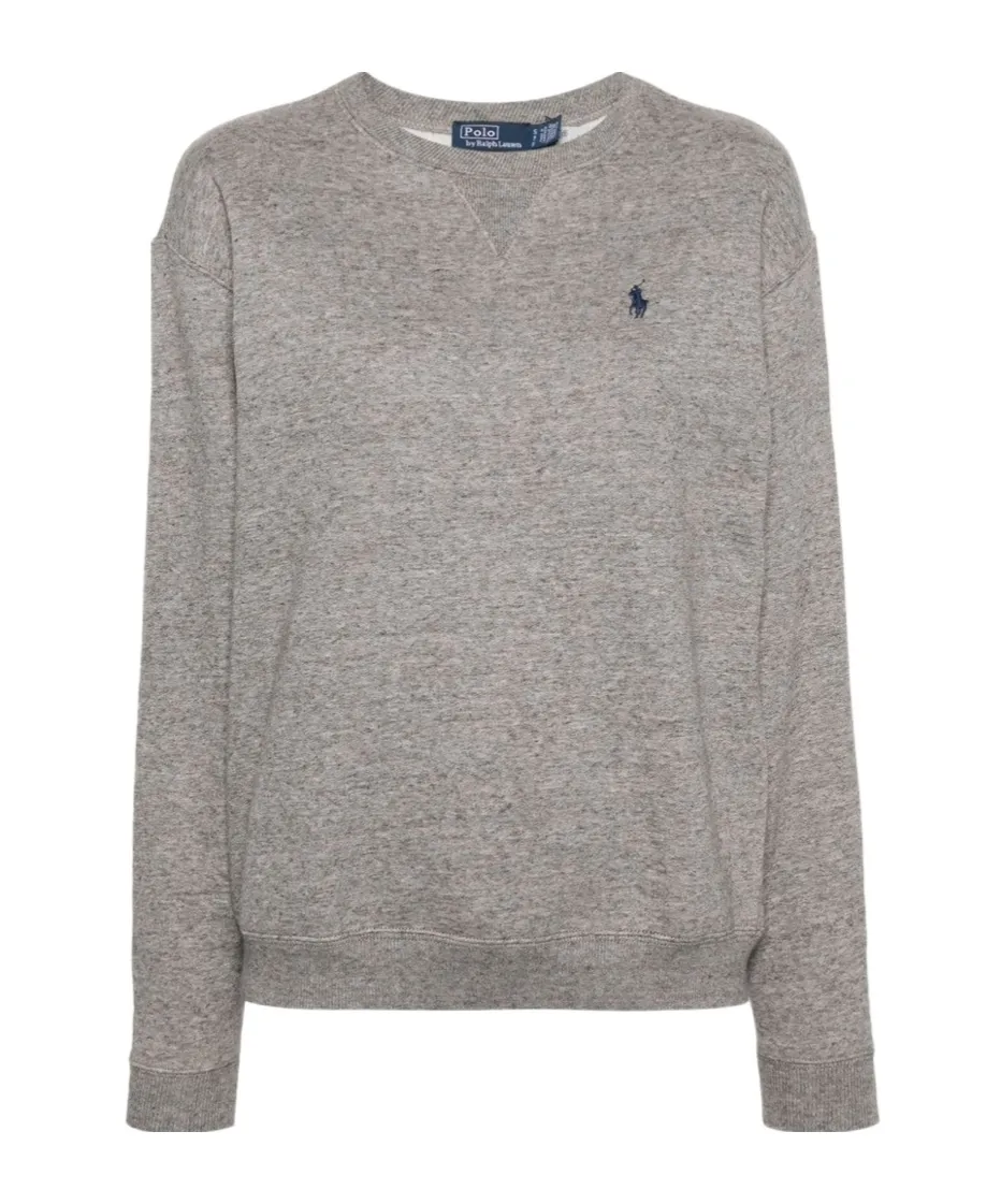 Embroidered-Logo Sweatshirt