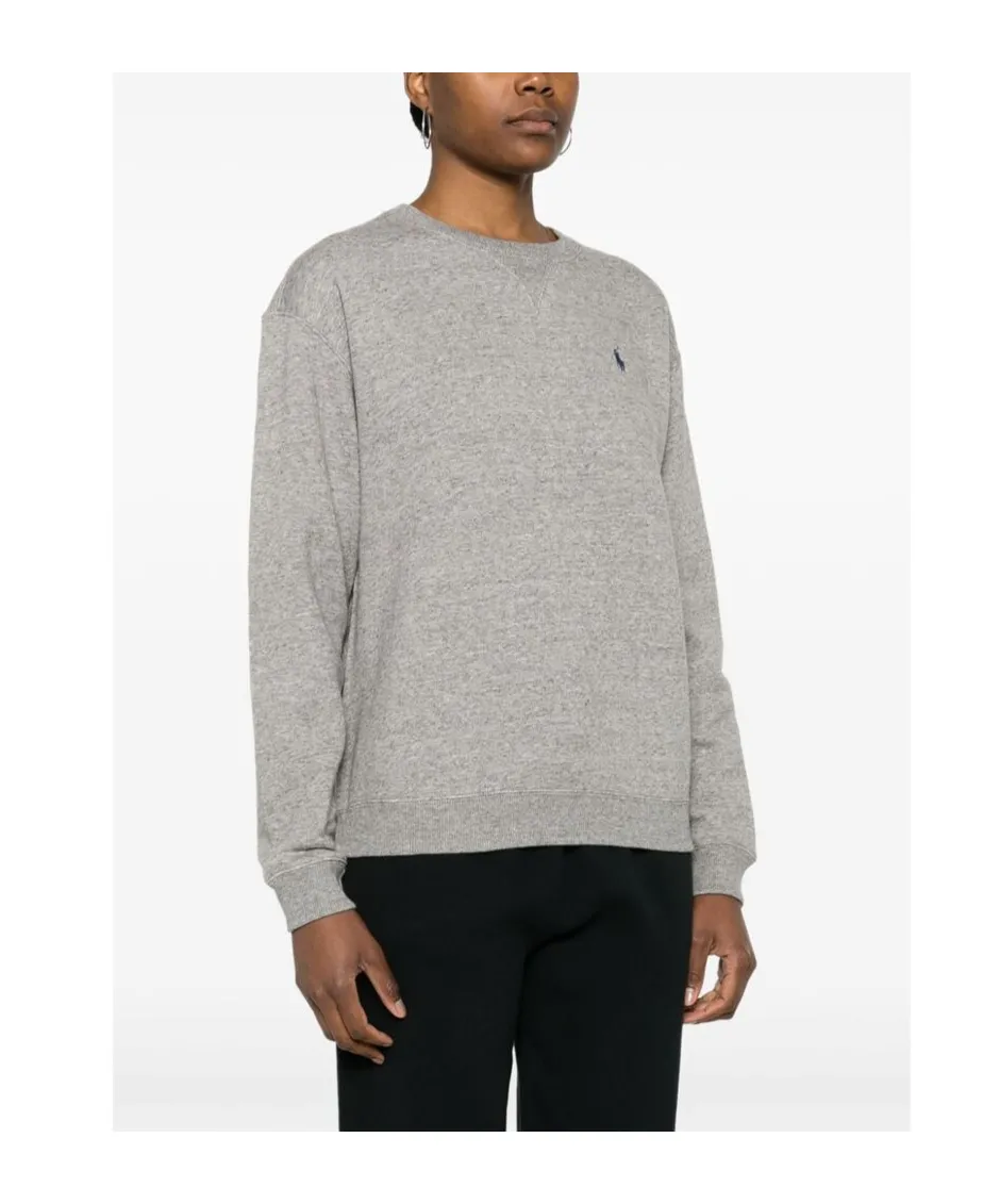 Embroidered-Logo Sweatshirt