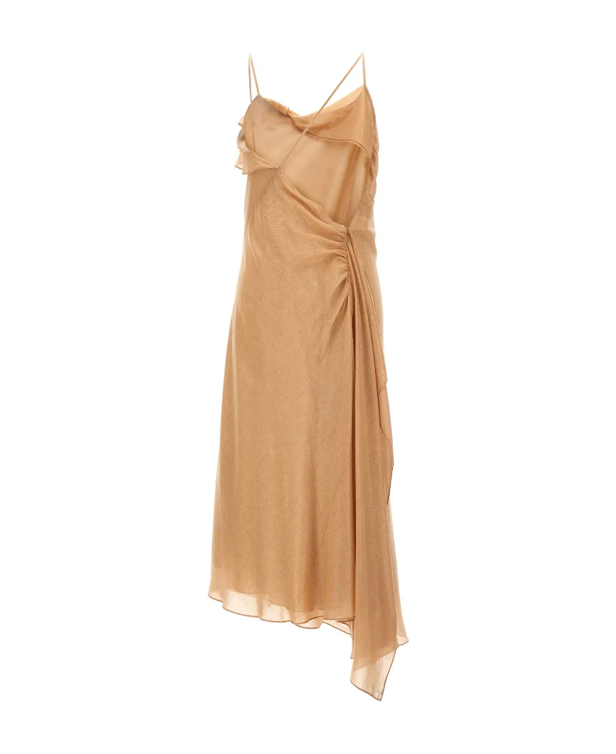 Victoria Beckham Asymmetric Cami Slip Dress