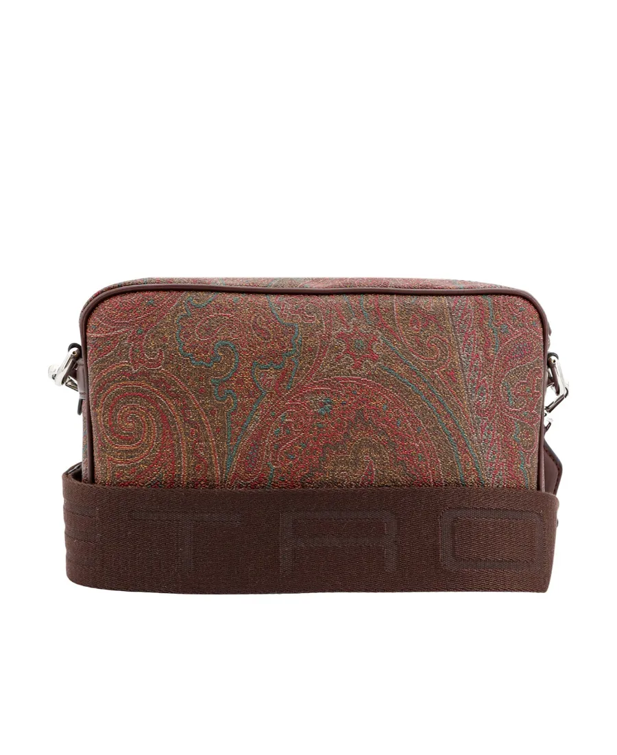 Etro Small Paisley-Printed Zipped Crossbody Bag