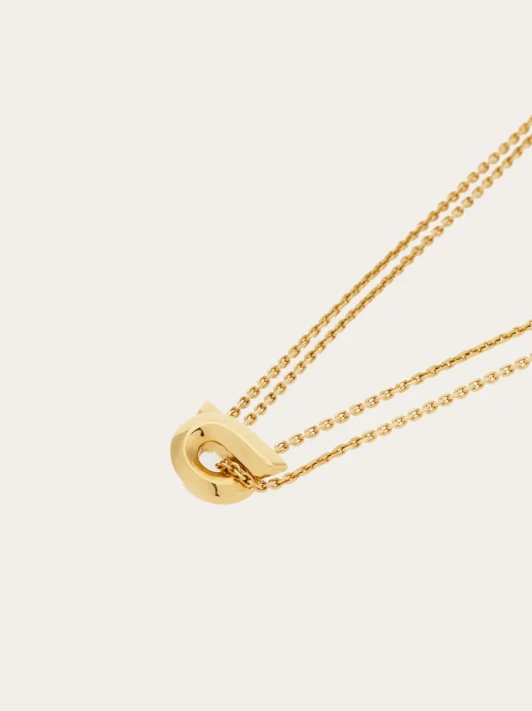 Gancini Pendant Necklace