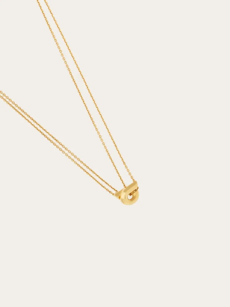 Gancini Pendant Necklace