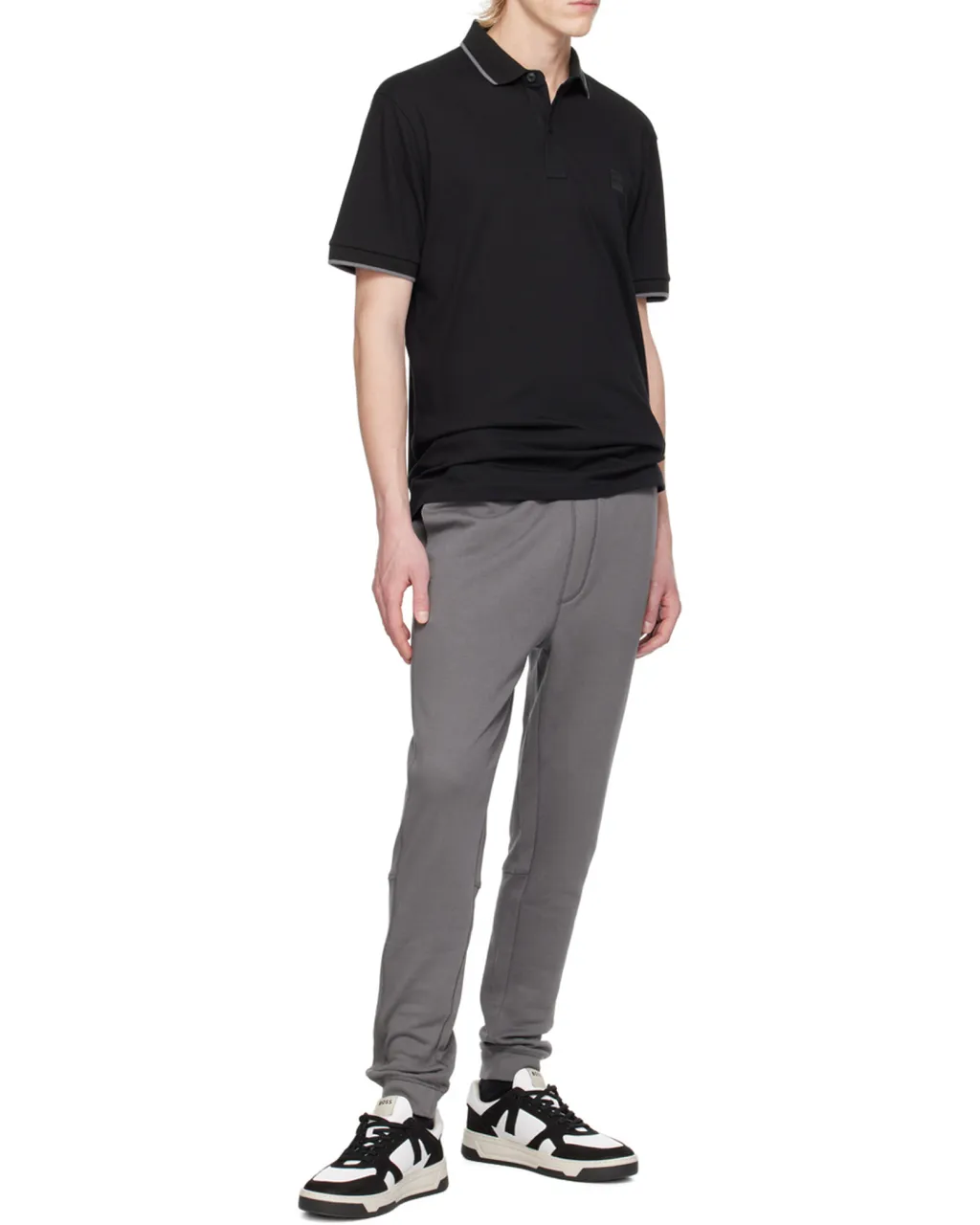 Boss Hugo Boss Passertip Logo Patch Polo Shirt