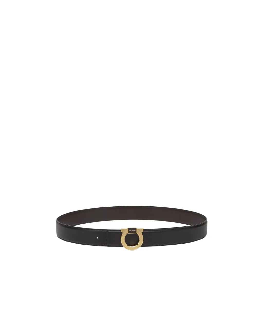 Salvatore Ferragamo Reversible Gancini Belt
