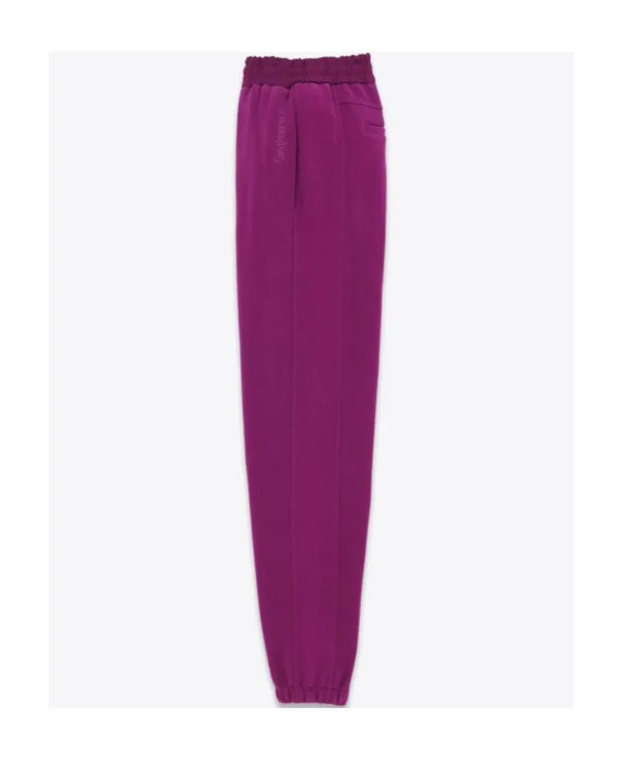 Saint Laurent Drawstring Straight Leg Trousers