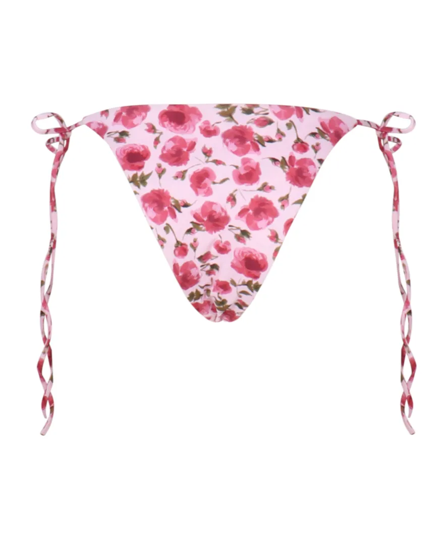 Strap-Up High-Rise Swimming Trunks