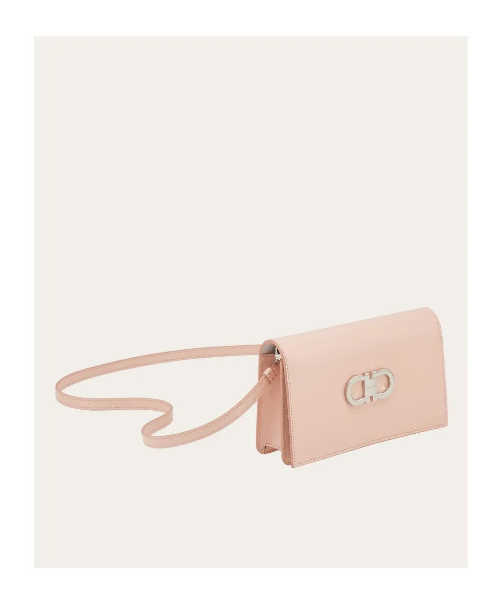 Double Gancini Mini Shoulder Bag