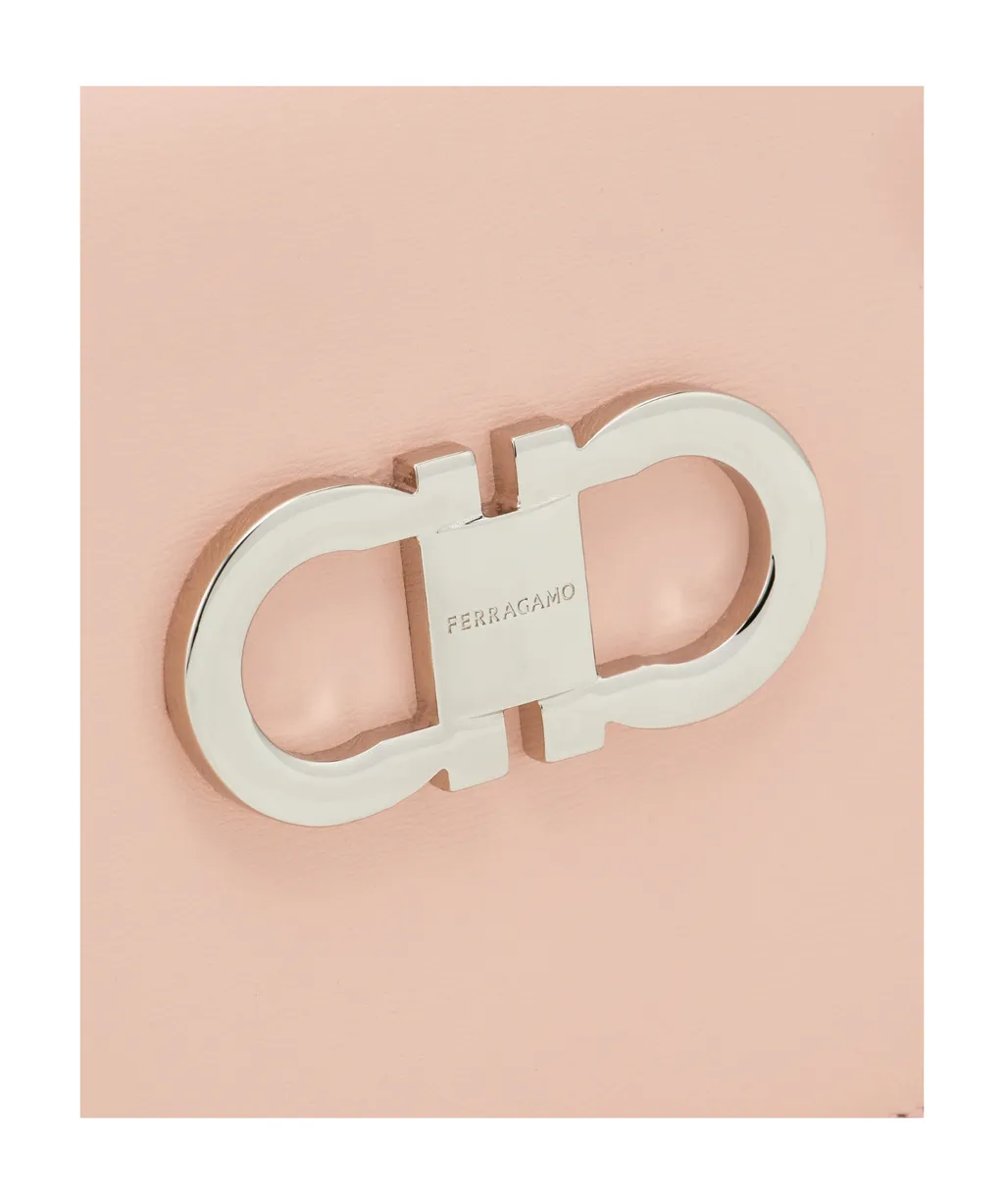 Double Gancini Mini Shoulder Bag