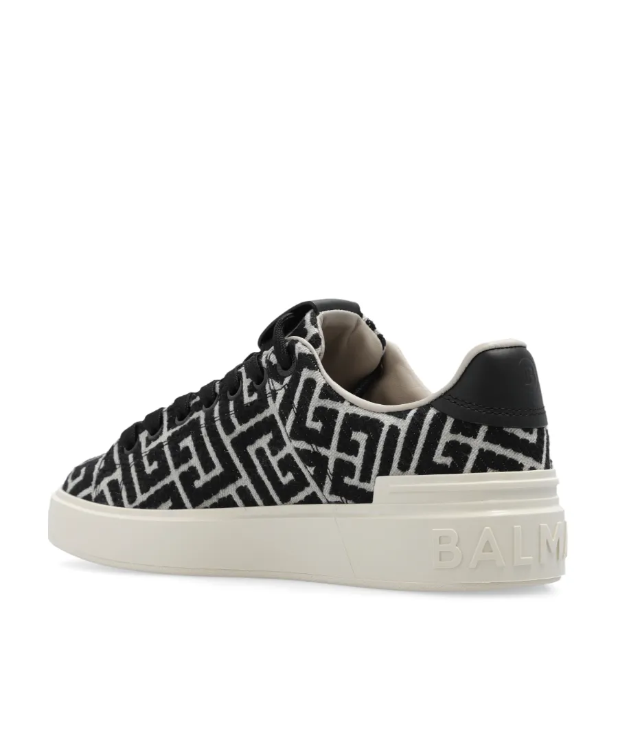 Balmain B-Court Monogram Sneakers