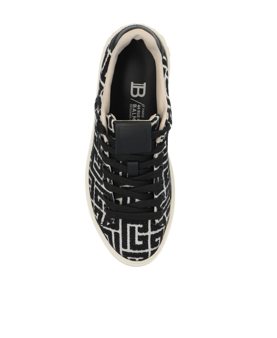 Balmain B-Court Monogram Sneakers