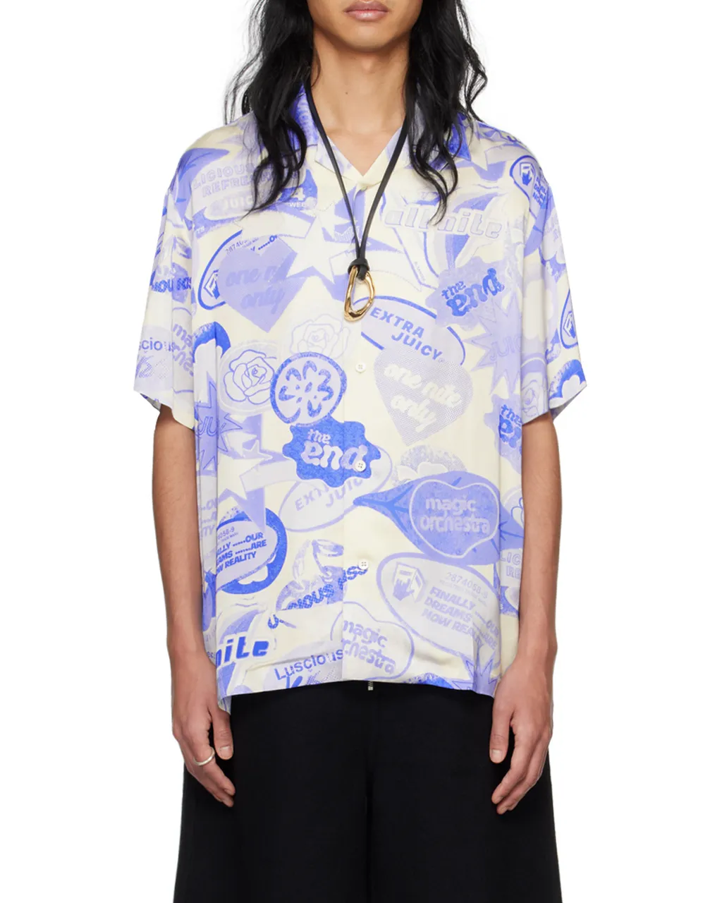 Jil Sander Graphic Printed Short-Sleeved Shirt
