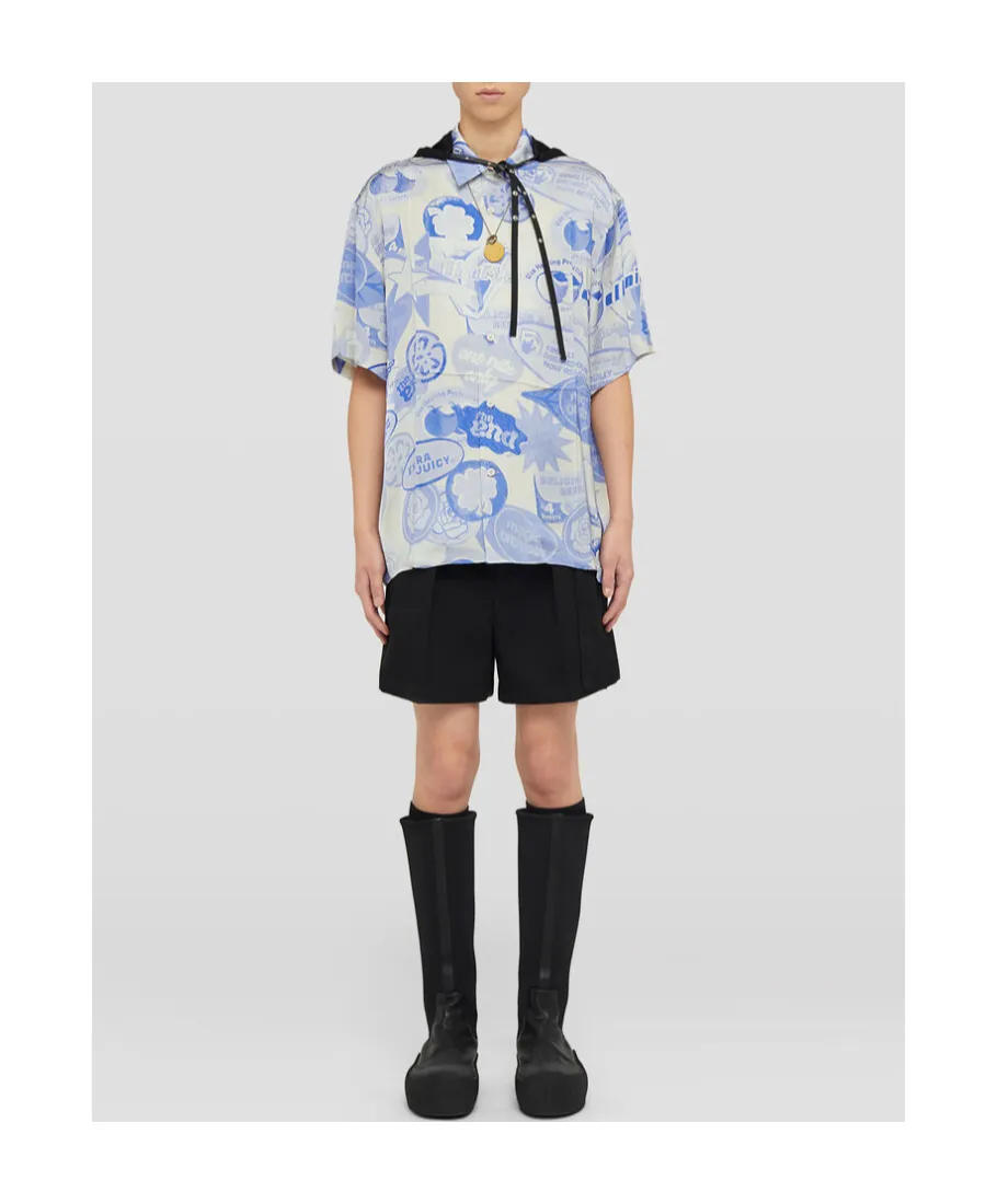 Jil Sander Graphic Printed Short-Sleeved Shirt