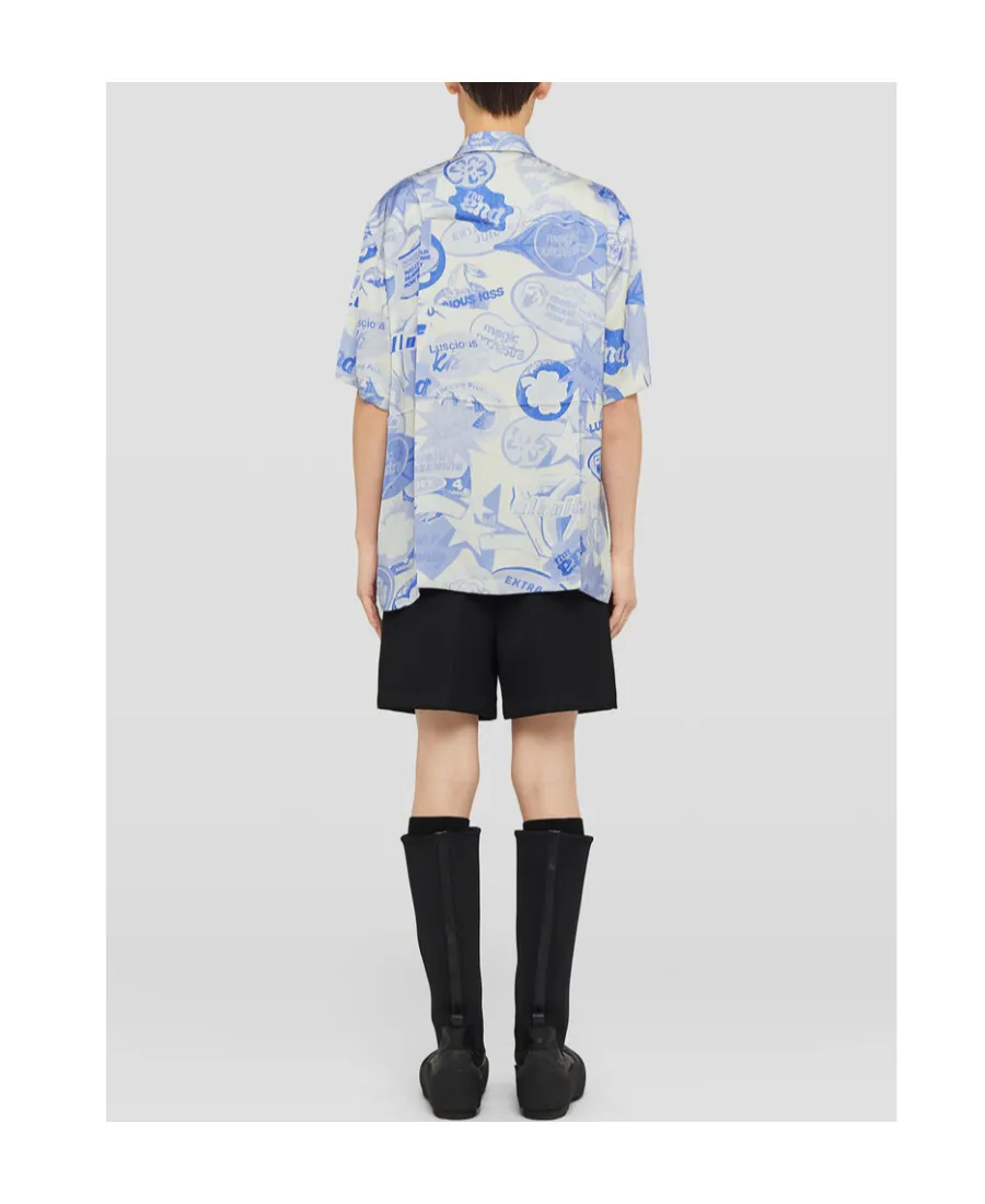Jil Sander Graphic Printed Short-Sleeved Shirt