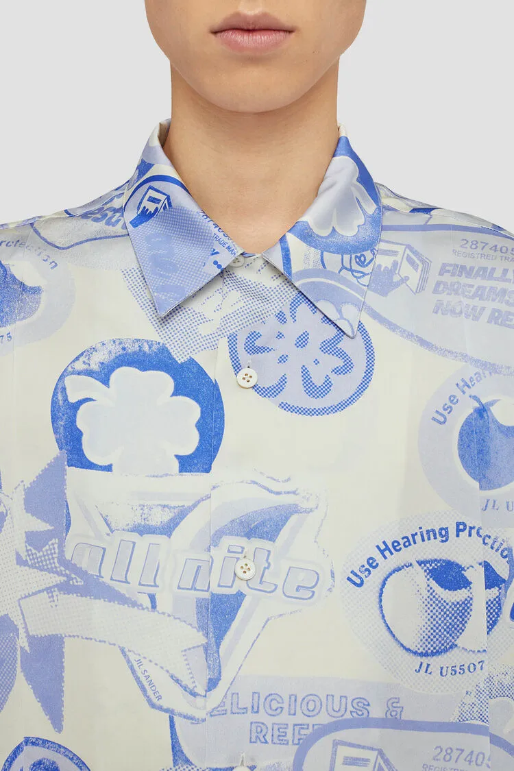 Jil Sander Graphic Printed Short-Sleeved Shirt