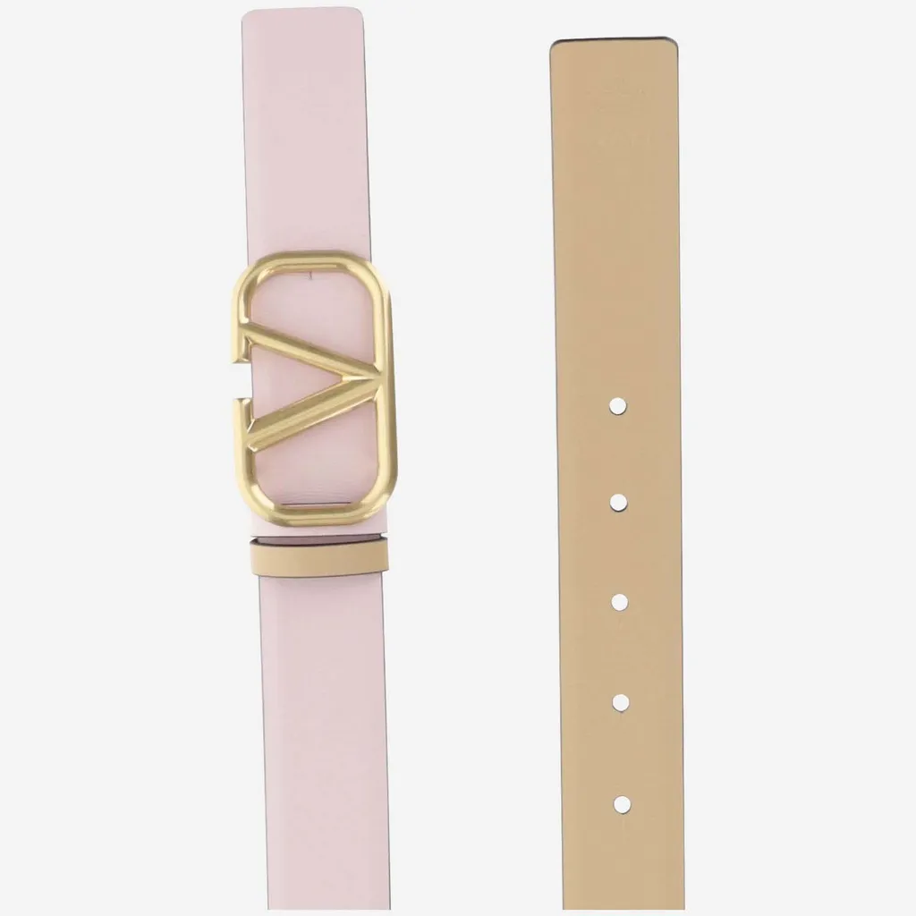 Vlogo Leather Belt