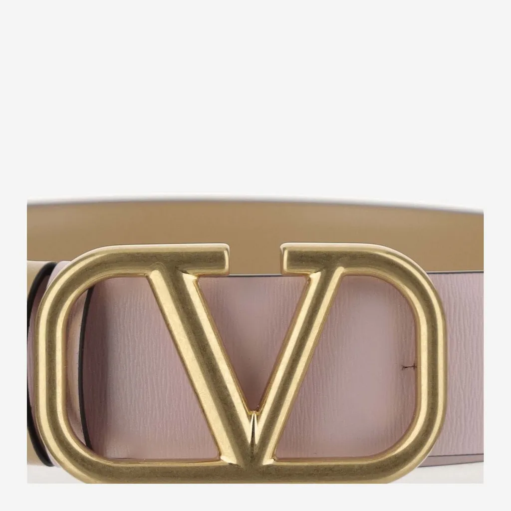 Vlogo Leather Belt