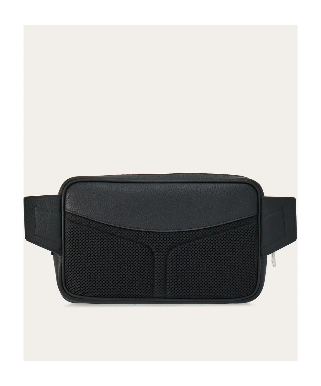 Salvatore Ferragamo Gancini Embossed Belt Bag