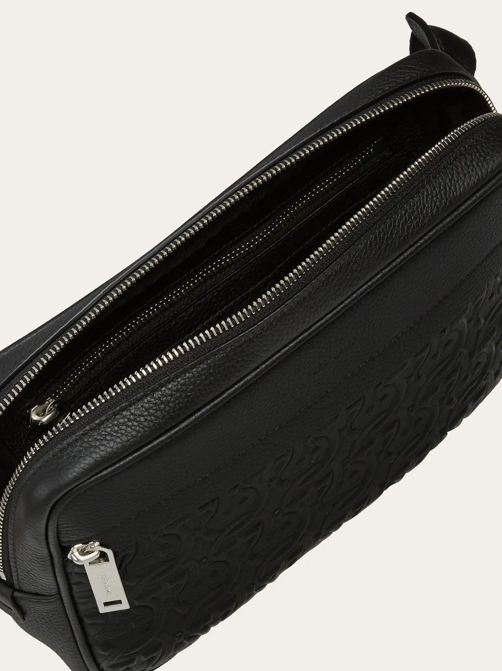 Salvatore Ferragamo Gancini Embossed Belt Bag