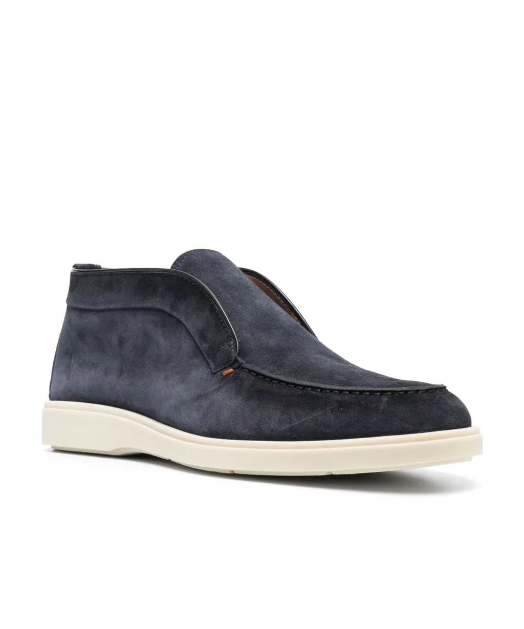 The Same Color Sewing Loafer Shoes