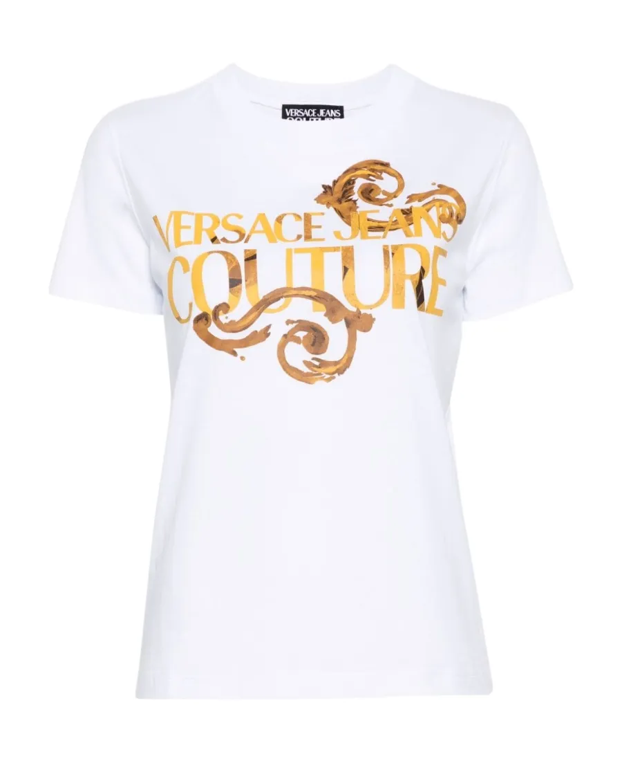 Versace Jeans Couture Barocco Printed Crewneck T-Shirt