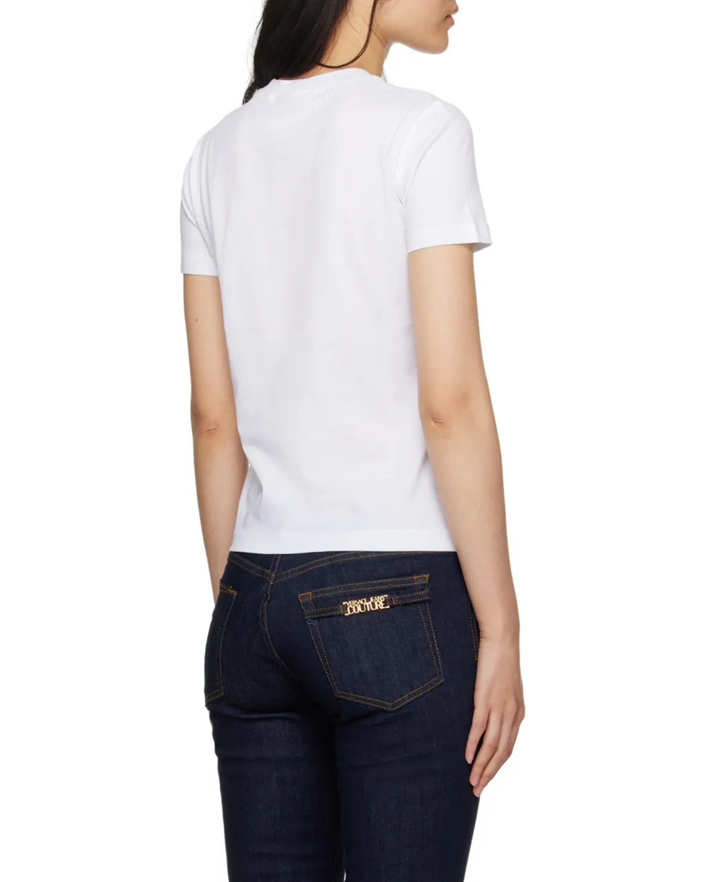 Versace Jeans Couture Barocco Printed Crewneck T-Shirt