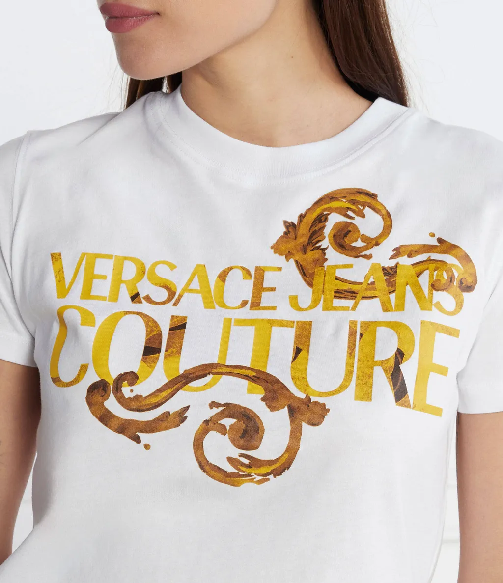 Versace Jeans Couture Barocco Printed Crewneck T-Shirt