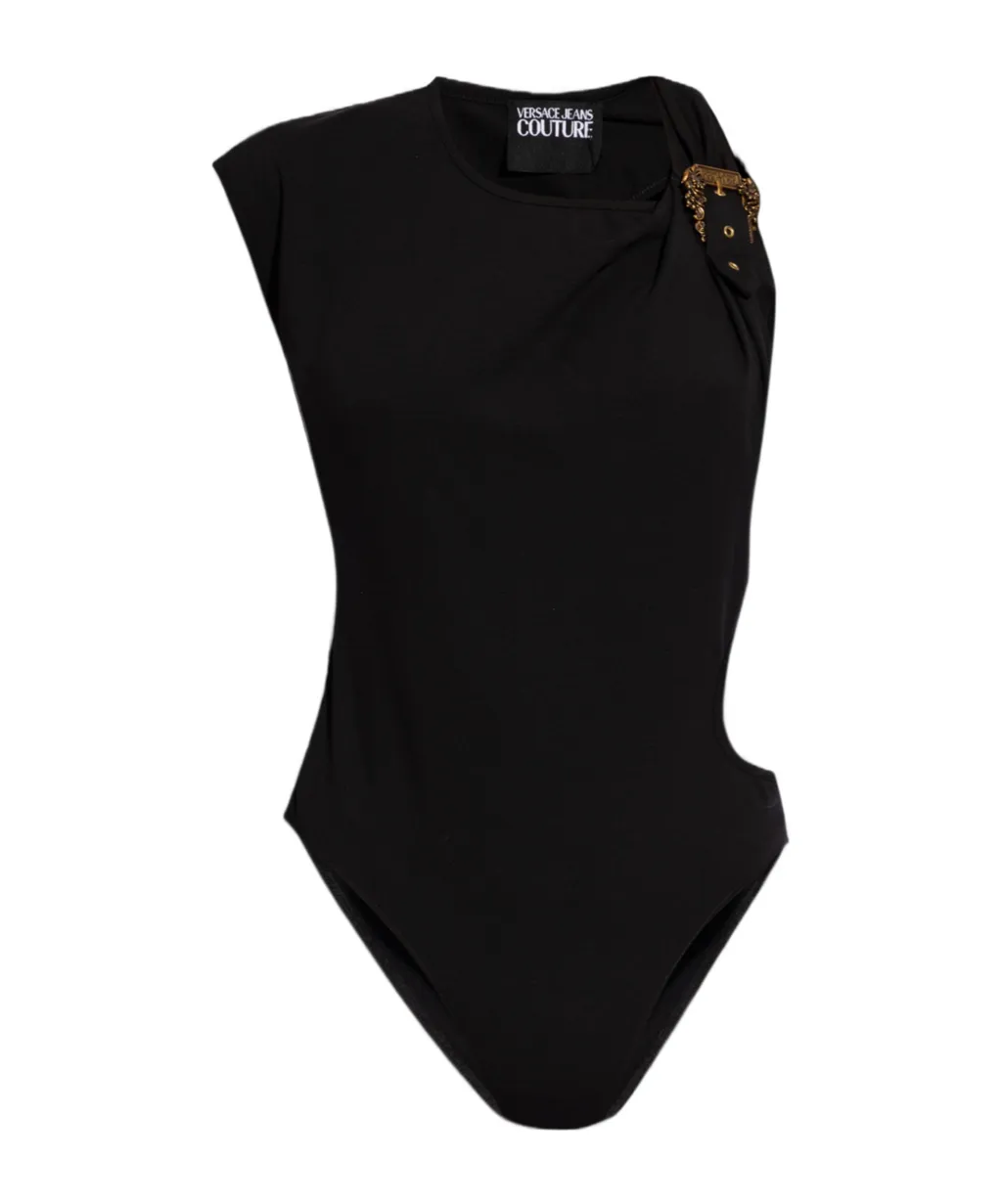 Versace Jeans Couture Cut-Out Detailed Bodysuit