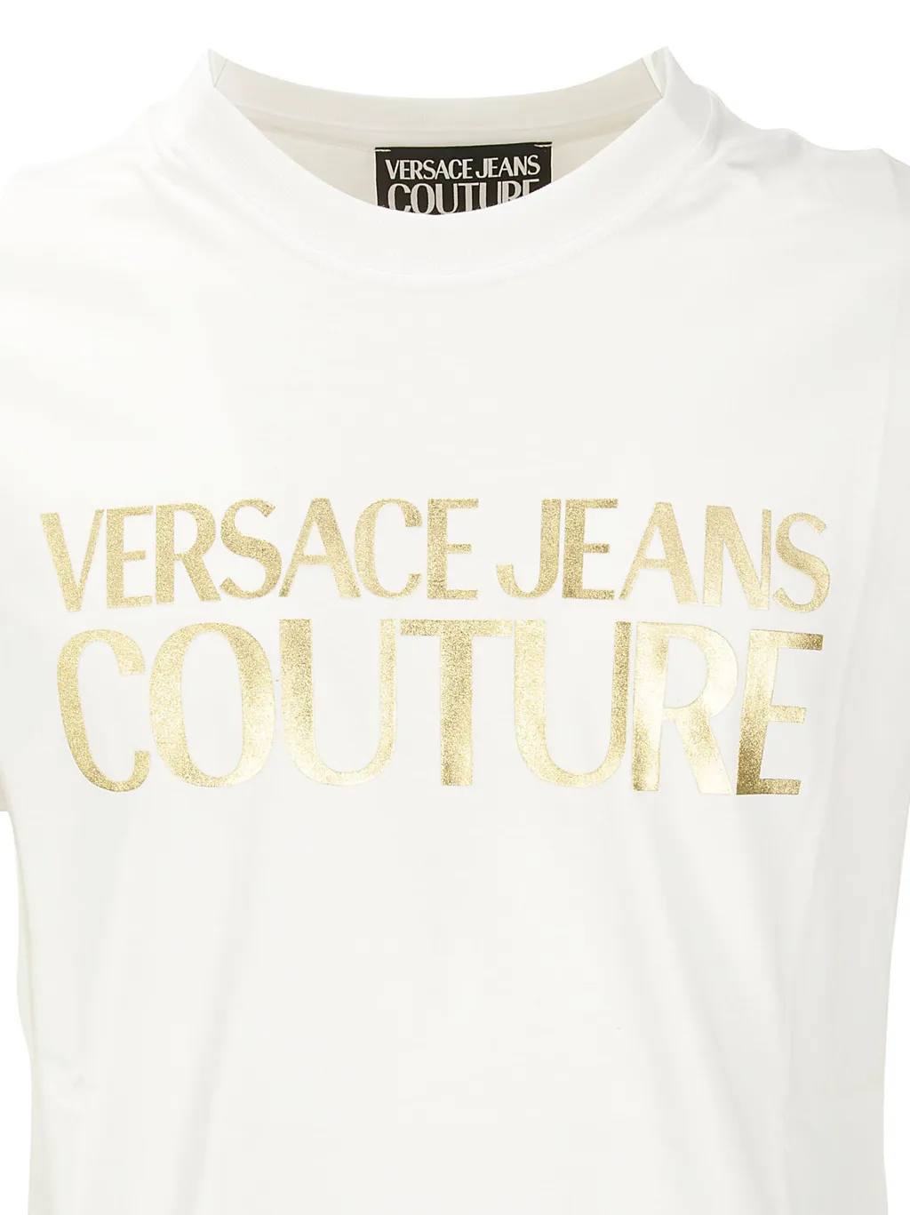 Versace Jeans Couture Logo-Printed Crewneck T-Shirt