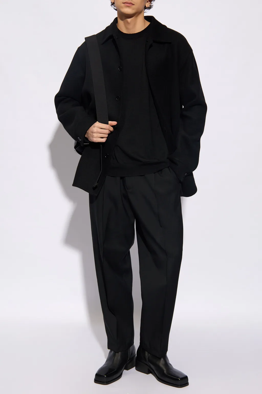 Jil Sander Short-Sleeved Knitted T-Shirt