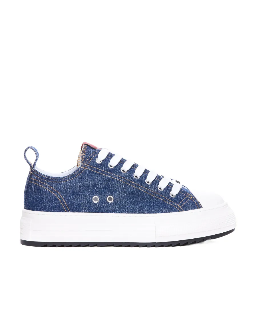 Dsquared2 Denim Low-Top Sneakers