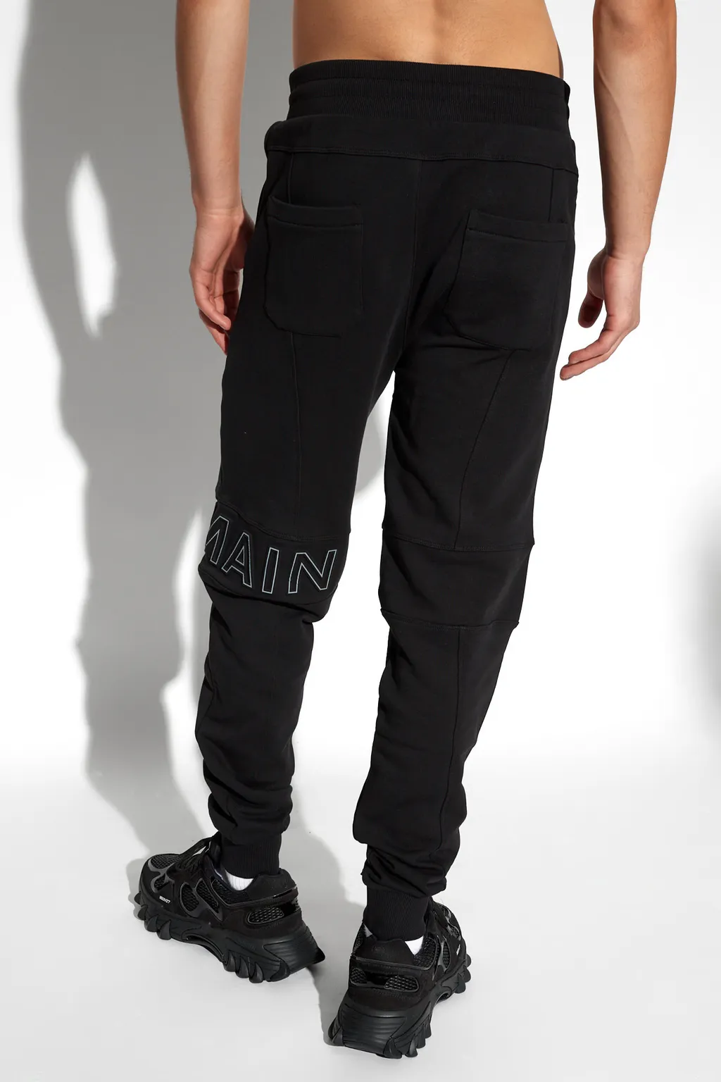 Balmain Logo Detailed Drawstring Joggers