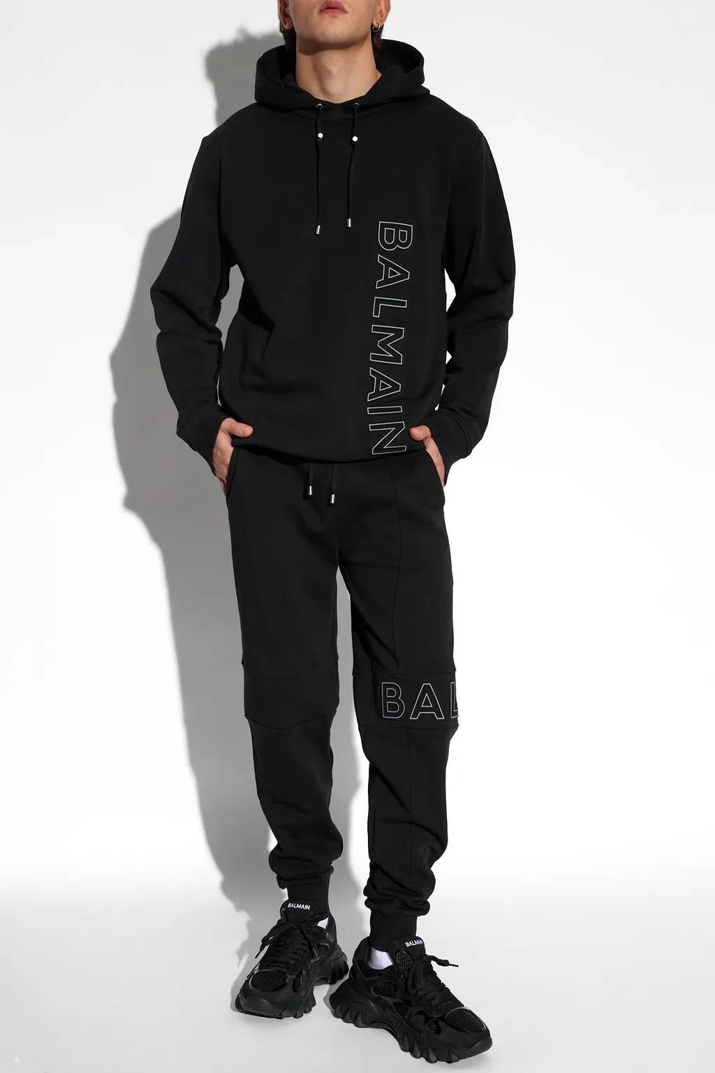 Balmain Logo Detailed Drawstring Joggers