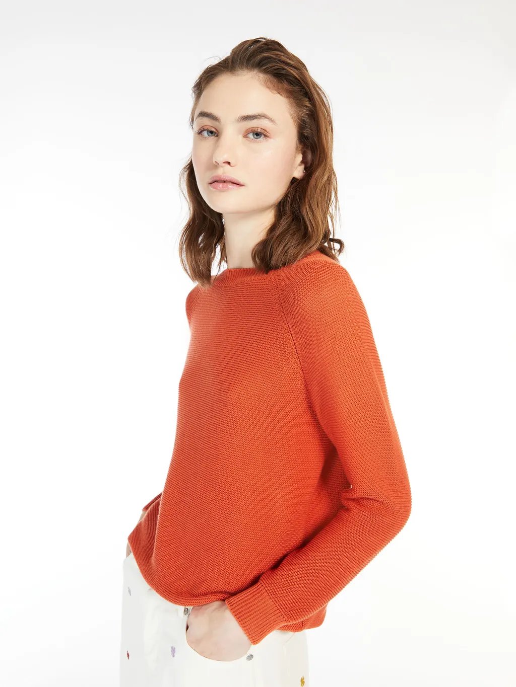 Wide Round Neck Sweater