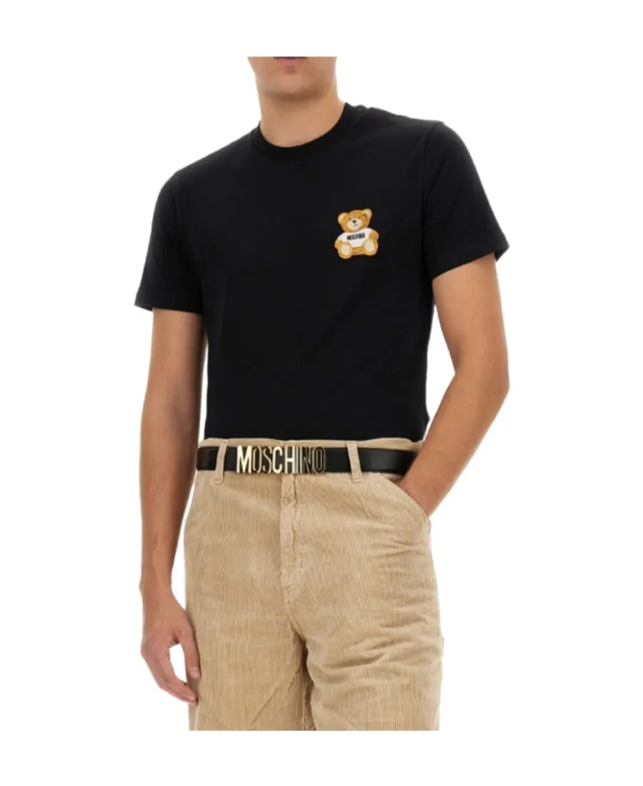 Teddy Bear Pattern Short-Sleeved T-Shirt
